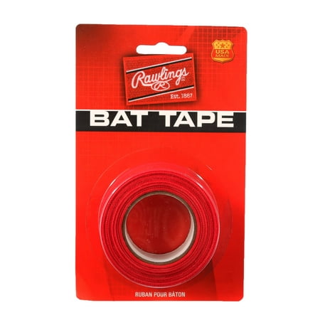 Rawlings Bat Tape (red) (Best Way To Tape A Bat)
