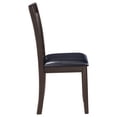thumbnail image 4 of Lavon Wood Dining Side Chair Black and Espresso (Set of 2), 4 of 14