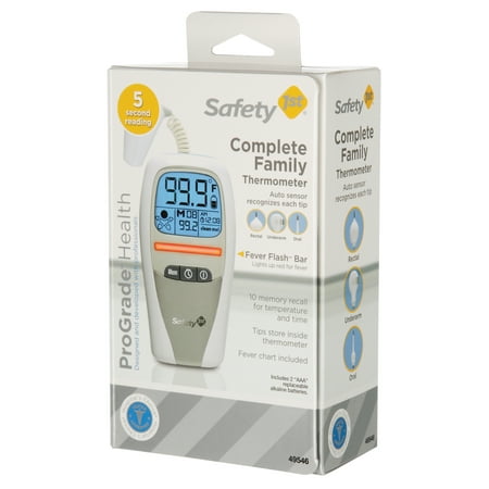 Safety 1st ProGrade Complete Family Thermometer, White