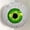 Green, variant on 21 Inch Inflatable Bloody Eyeball Halloween Decor, Giant PVC Spooky Eye Ball Yard Ornament, Scary Bloodshot Eyeball Prop for Outdoor Lawn, Haunted House & Party Decorations,Orange