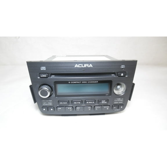 Pre-Owned 2005 2006 Acura MDX 6 Disc CD Player Radio Receiver 3XF0 OEM - Verify Specific Vehicle Fitment In Description - (Good)