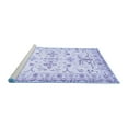 thumbnail image 2 of Ahgly Company Machine Washable Indoor Rectangle Oriental Blue Traditional Area Rugs, 2' x 3', 2 of 4