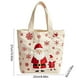 thumbnail image 3 of Bolsa de Lona con Manzanas para Nochebuena con Regalos de Papá Noel, 3 of 6