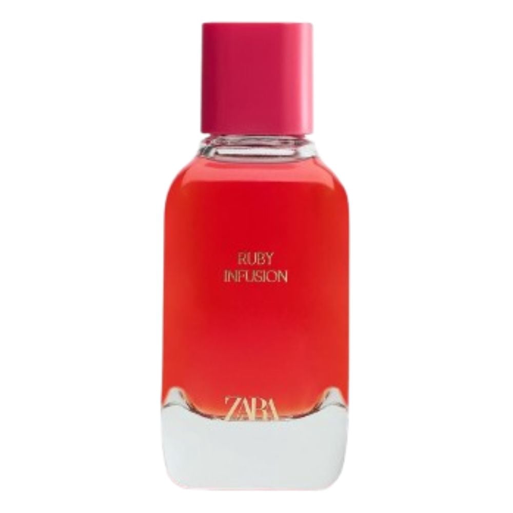 Zara Ruby Infusion Perfume for Women Sweet Vanilla & Cotton Candy Long-Lasting Gourmand Fragrance Scent Eau de Parfum EDP 100ml (3.38 fl. oz)