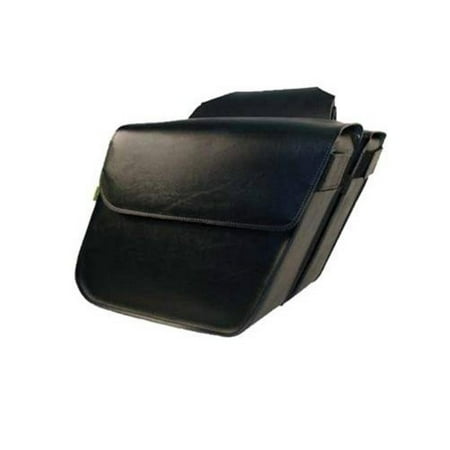 Saddlebags Accessories Standard - Willie & Max 58802-00 Raptor Standard Slant Saddlebags