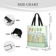 thumbnail image 3 of Balery Books Bolsa de Mano para Mujeres con Cremallera, Bolsa de Gimnasio con Compartimentos, Bolsa para Laptop, Bolsa para Trabajo, 3 of 7