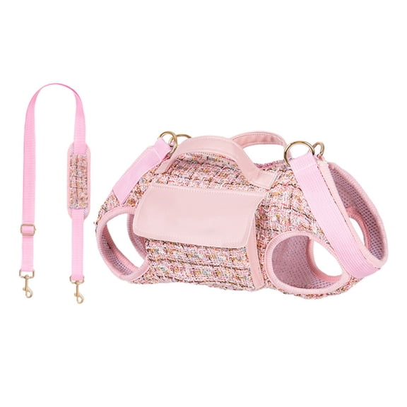 Dog Carrier Crossbodys Shoulder Bag Lift Harness Carrier Backpack With Leash Handle For Small Pet