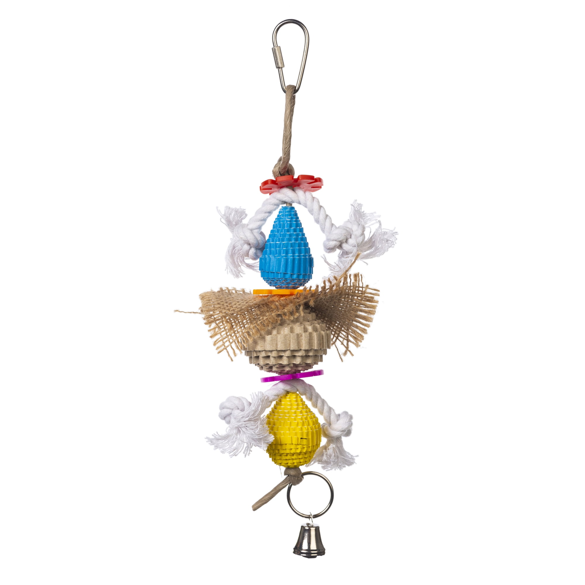 Prevue Pet Products Playfuls Preen & Pacify Gearhead Bird Toy 62610