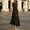 Black, variant on Women's Stylish Sleeveless Crew Neck Polka Dot A-Line Slimming Long Dress Perfect for Parties, Dates & Gifts Blue,S