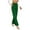Green-01, variant on REALiKUN Women Pants Work Business Dressy Trousers Wide Leg High Waisted Slacks with Pockets