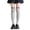 Gray, variant on SBYOJLPB Girls Over-the-Knee Socks with Bow Decoration Preppy Cotton Knit Socks