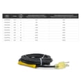 thumbnail image 3 of STELPRO Flextherm Professional Grade Self-Regulating Roof And Gutter De-Icing Heat Trace 120 V - 100 Ft - Plug With Pilot Lamp - UV Resistant - Easy to Install - No Maintenance (CS061PR100), 3 of 9