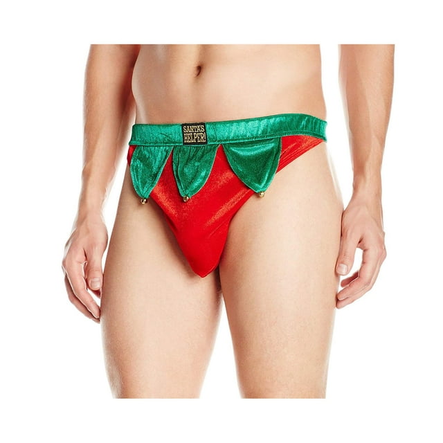 Fun Men's Boxers Print Cotton Underwear Xmas Santa