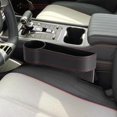 thumbnail image 6 of jiaping Car Universal Filler Organizer with Cup Holder Leakproof Sturdy Black Driver Seat, 6 of 9
