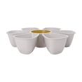 thumbnail image 4 of Hometrends Daisy Bamboo Melamine Chip & Dip Platter 13.375 Inch, 4 of 5