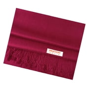 Large Solid Color Pashmina Shawl Wrap Scarf 78 X 28
