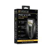 MicroTouch Titanium Rovor All Terrain Electric Shaver for Face and Head, Instant and Painless, Black