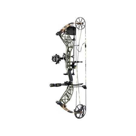 Bear Archery THP Adapt 2 + Compound Bow Ready to Hunt Right Hand 70 lb Throwback Green