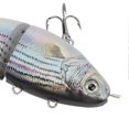 thumbnail image 4 of Leurres de pêche électriques rechargeables par USB, lumière LED, Wobbler multi-articulés, matériel de pêche réaliste T 620, 4 of 4