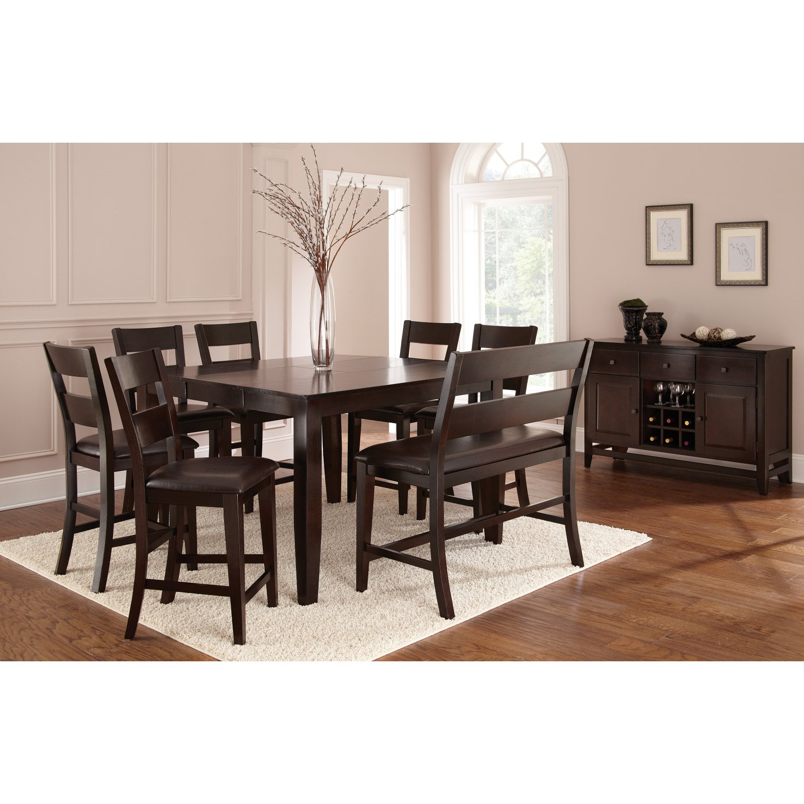 Steve Silver Victoria Counter Height Dining Table Mango Com