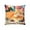 A, variant on Outdoor Cushion Covers,Artistic Abstract Kitten and Floral Print Pillow Cover for Home Sofa Bedroom
