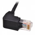 thumbnail image 6 of FVH Down Angled 90 Degree 8P8C FTP STP UTP Cat 5e Male to Female Lan Ethernet Network Extension Cable 50cm, 6 of 7