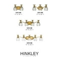 thumbnail image 3 of 2 Light Bathroom Light Fixture in Traditional-Glam Style 13 inches Wide By 8.5 inches High-Polished Antique Nickel Finish Bailey Street Home, 3 of 6