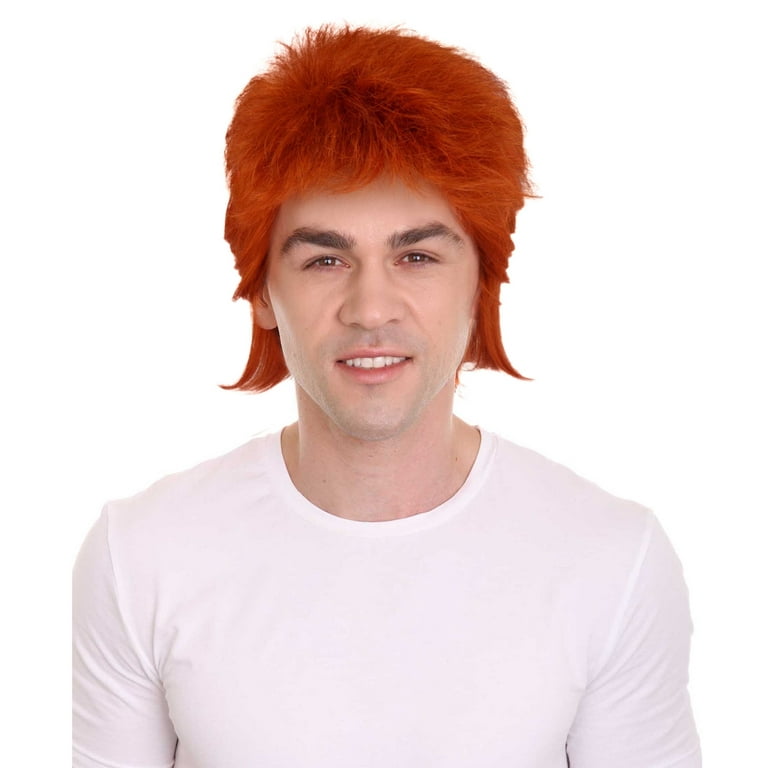 Glam Wig Adult Orange Glam Wig Adult Orange