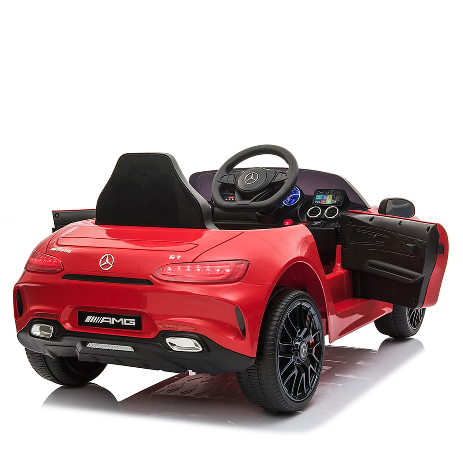 CIPACHO Licensed Benz GT 12V Ride On Car, Electric Vehicle Kids Car Toy with 3-Speed Remote Control Sporty Carfor for Kids 3 to 6 Years Old, Red CIPACHO Licensed Benz GT 12V Ride On Car, Electric Vehicle Kids Car Toy with 3-Speed Remote Control Sporty Carfor for Kids 3 to 6 Years Old, Red