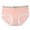 Hot Pink, variant on Annhoo Womens Underwear Lace Trim Full Coverage Panties Cute Bowknot Front High Waisted Breathable Briefs