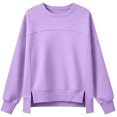 thumbnail image 6 of MexChoioe Womens Sweatshirt Crew Neck Long Sleeve Loose Casual Daily Sweatshirts for Womens, 6 of 6