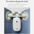 thumbnail image 4 of Dual Smart Curtains Robot Roman Rod Track Automatic Curtain Opener Remote Control Curtain Motor, 4 of 5