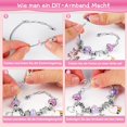 thumbnail image 4 of Regalo para niñas de 5 a 13 años Joyería de juguete para niños Kit de pulsera con dijes para niñas DIY Fabricación de joyas Juguete para niñas Idea de regalo para niñas 5 6 7 8 9 10 11 12 13 años Regalo de Navidad Regalo de cumpleaños Rojo Verde, 4 of 5