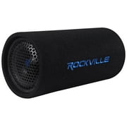 Rockville RTB65A 6.5" 300w Powered Active Car Subwoofer Bass Tube + MP3 Input