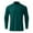 11# Dark Green, variant on Cyglowse Men's Solid Color Mock Turtleneck Shirts Long Sleeve Thermal Lightweight Undershirt Breathable Casual Pullover Brown 2XL