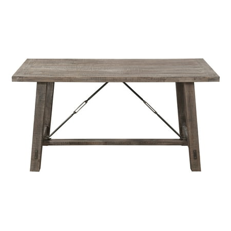 Deco Gathering Table Emerald Home Dakota Charcoal 72