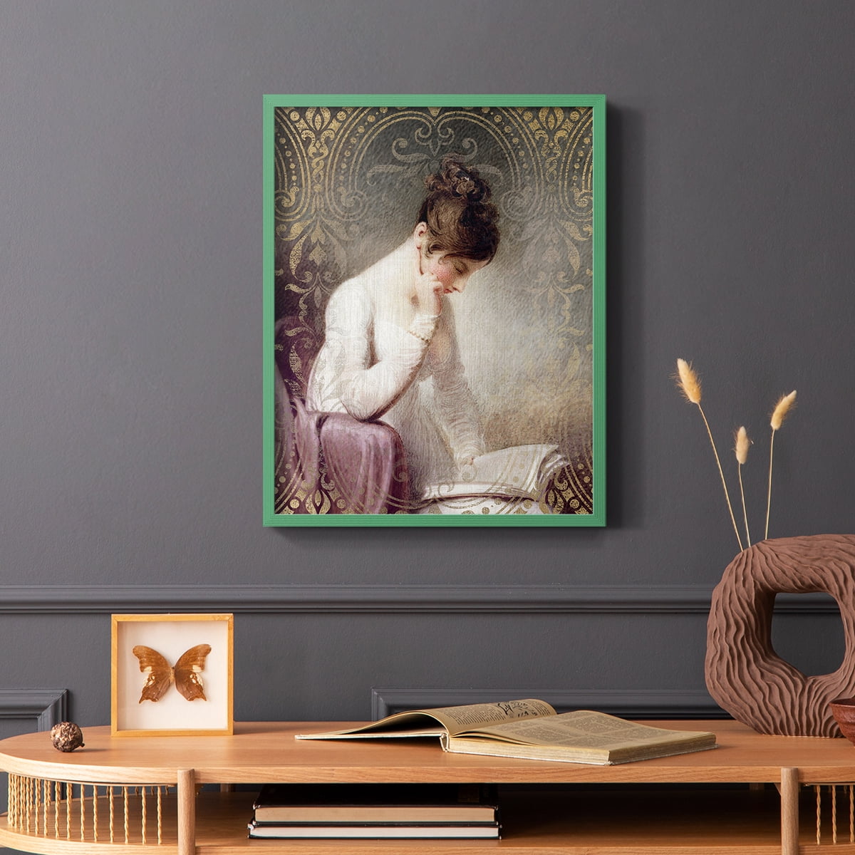 An Interesting Story in Paper Solid Wood 11 x 14 Framed Print