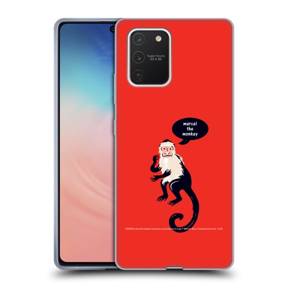 Head Case Designs Officially Licensed Friends TV Show Iconic Marcel The Monkey Soft Gel Case Compatible with Samsung Galaxy S10 Lite