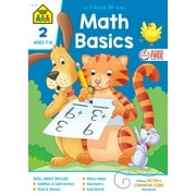 School Zone Math Basics Grade 2 Workbook, (Paperback)