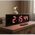 thumbnail image 4 of CRONOMETRO Reloj Digital LED de Pared para Gimnasio GyM con Números Grandes y Pantalla de Alta Definición 70cm x 18cm, 4 of 7
