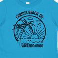thumbnail image 4 of Inktastic Summer Vacation Mode Carmel Beach California Boys or Girls Toddler T-Shirt, 4 of 5