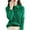 Green, variant on VISALY Cropped Cardigan Button Down Cardigans Wool Sweaters Women's Fall Winter Warm Soft Knitted Shirt Lapel Collar Cardigan Long Sleeves Cardigan Sweaters Business Casual Cardigans Beige L