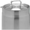 thumbnail image 4 of XYCCA Stainless Steel Deep Fryer Pot Frying Basket Nonstick French Fries Pot Small Deep Fryer Pot for Onion Rings Restaurant Picnic, Style A 1.5L-0625, 4 of 5