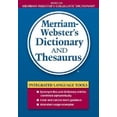 thumbnail image 1 of Pre-Owned Merriam Webster's Dictionary and Thesaurus (Dictionary/Thesaurus) Paperback, 1 of 1