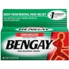 BENGAY Pain Relieving Cream Greaseless 2 oz (Pack of 3)