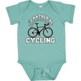 thumbnail image 3 of Inktastic I'd Rather Be Cycling Boys or Girls Baby Bodysuit, 3 of 5