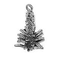 thumbnail image 1 of Sterling Silver 24" 1.2mm Box Chain 3D Yucca Desert Plant Pendant Necklace, 1 of 2