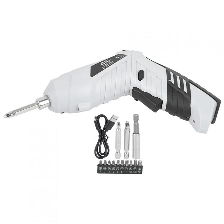 Electric Rechargeable Cordless Screwdriver Drill - Electric