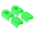 thumbnail image 2 of Protector de cigüeñal de bicicleta Sunnimix 1 juego 4PCS bajo en carbono antideslizante Verde, 2 of 7