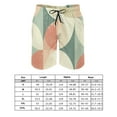thumbnail image 7 of JRXY Men's 70s Retro Swirl Color Abstract Beach Board Shorts with Pockets Xl, 7 of 7